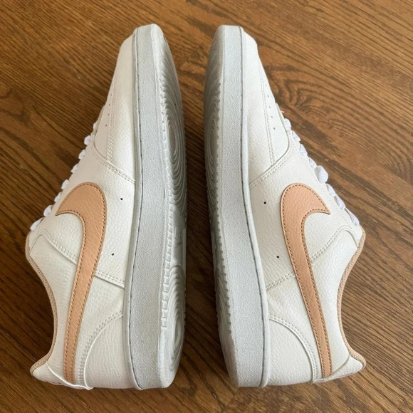 Nike Court Vision Low Next Nature Sail White/Onyx Sun Club Sneakers size 11.5 - Picture 10 of 14